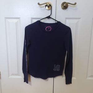 💙 3/$25 Oxygen Required navy long sleeve top